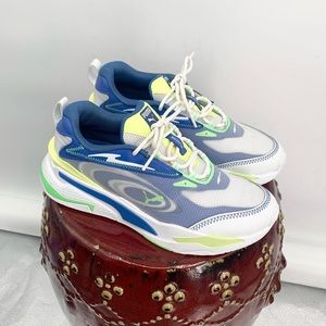 Puma rs-fast Paradise sneakers size 7c (woman’s 8.5-9) blue athletic
